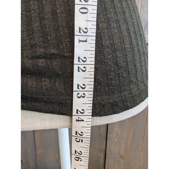 Cotton On Sweater Tank Top Women's Medium Hunter Green Mock Neck Ribbed light - Picture 5 of 7